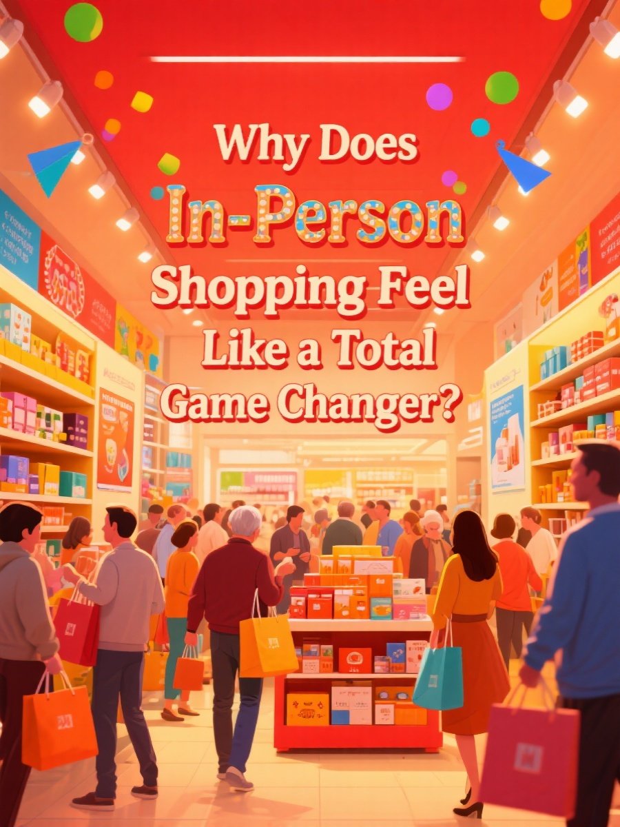 Why Does In-Person Shopping Feel Like a Total Game Changer?