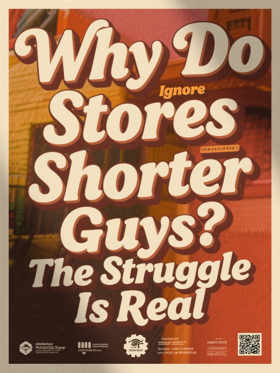 Why Do Stores Ignore Shorter Guys? The Struggle Is Real