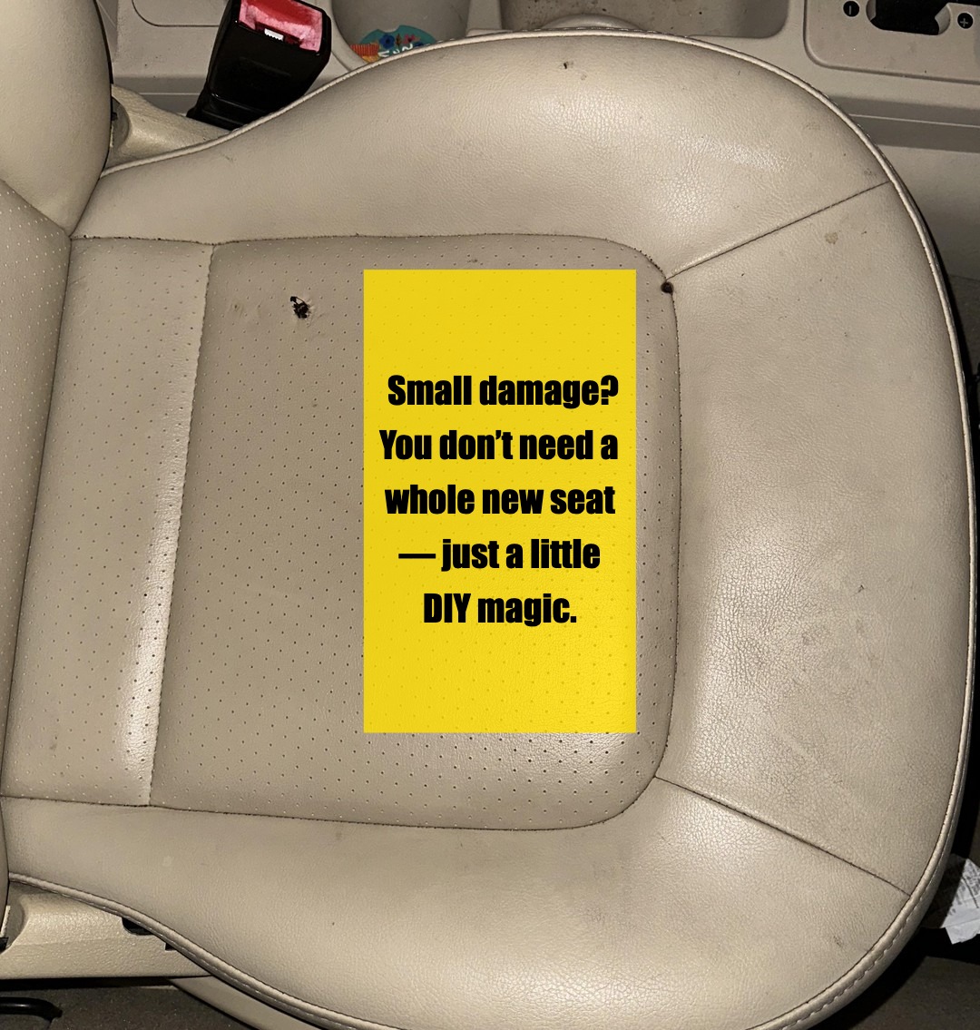 Got a Rip in Your Leather Seats? Here’s What You Can Do 🧰