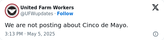 MAGA Cinco de Mayo Irony Is Wild