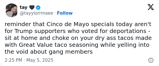 MAGA Cinco de Mayo Irony Is Wild