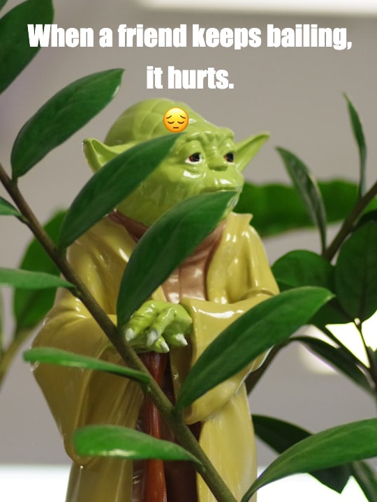 Frustrated by a Friend Who Keeps Interrupting Our Plans​