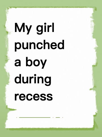 When Your Child Hits: Navigating Schoolyard Conflicts as a Parent