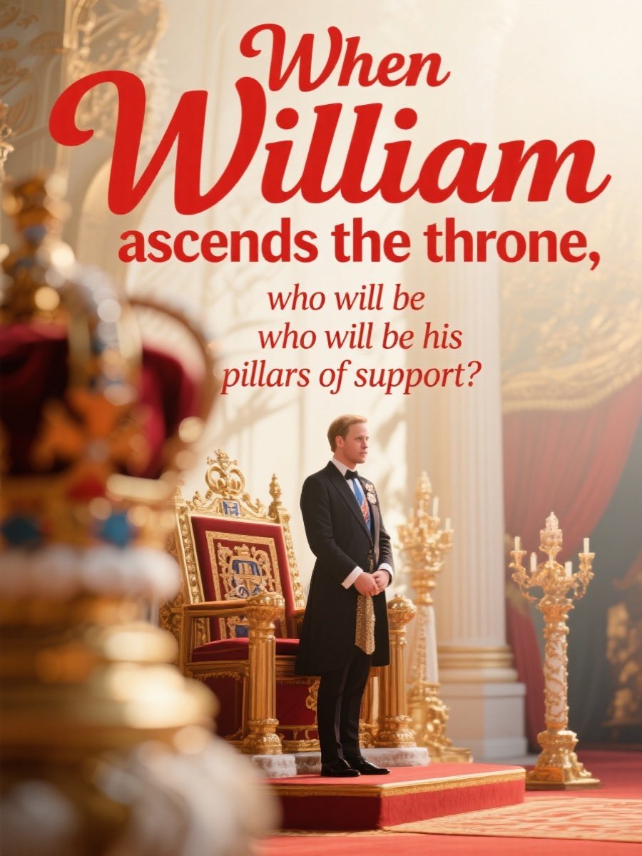 Support for William as King: Who Stands by Him?​👑