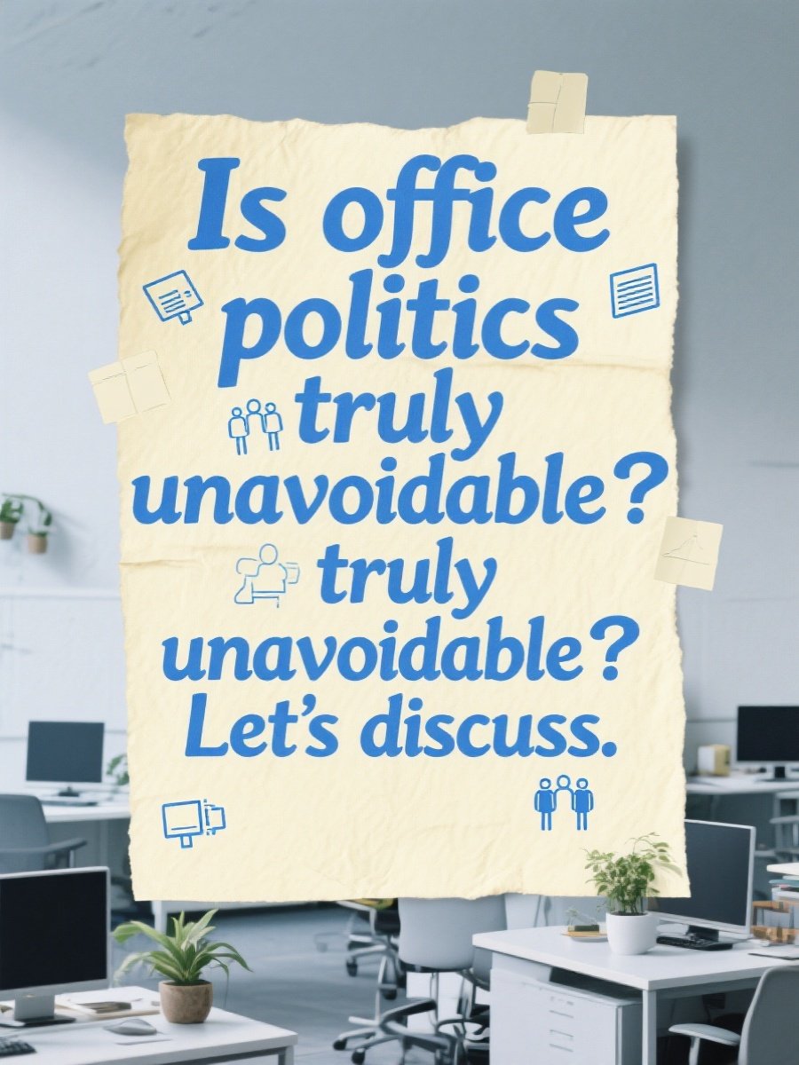Has Anyone Avoided Office Politics in Their Career?​🏢