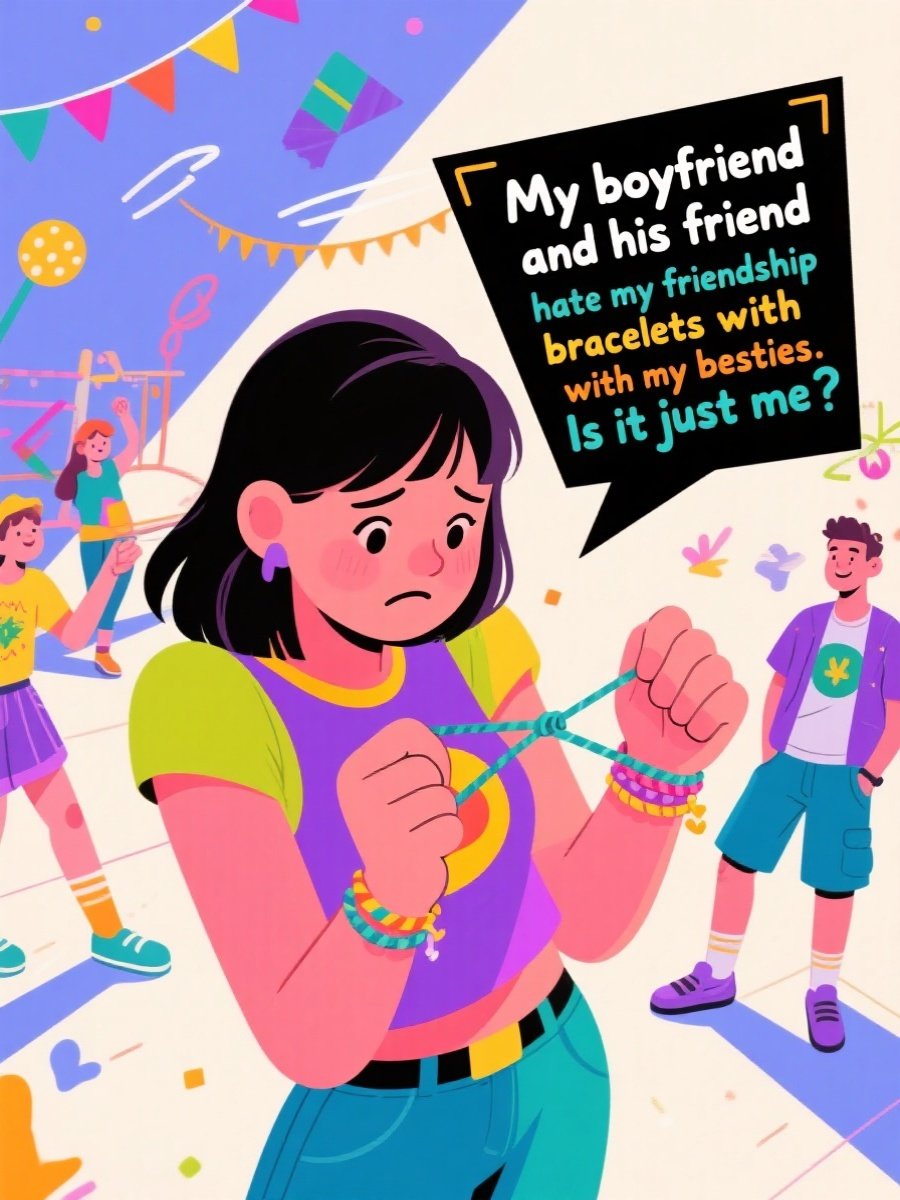  Boyfriend’s Dislike for My Friendship Bracelets Annoys Me​😖