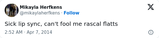 Rascal Flatts Lip-Sync Fail at ACMs 😂
