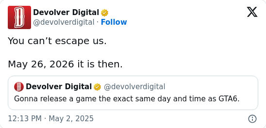 Would You Compete With GTA 6?