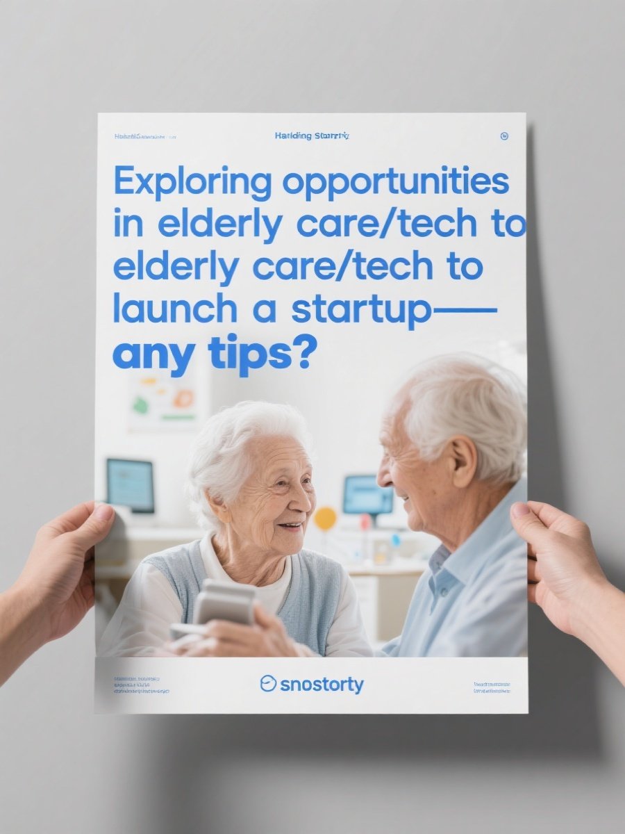 Breaking into Elderly Care/Tech: My Startup Journey​😚