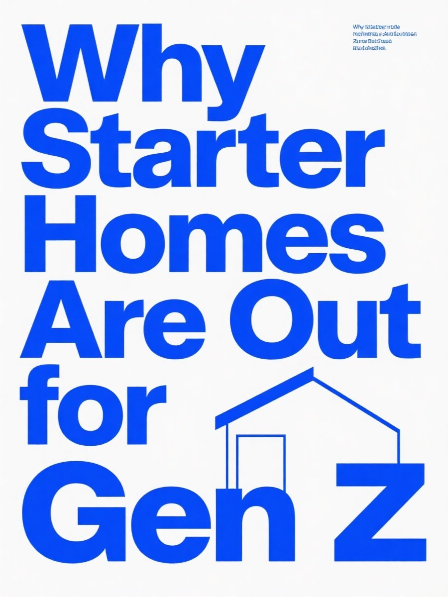 Why Starter Homes Are Out for Gen Z & Millennials