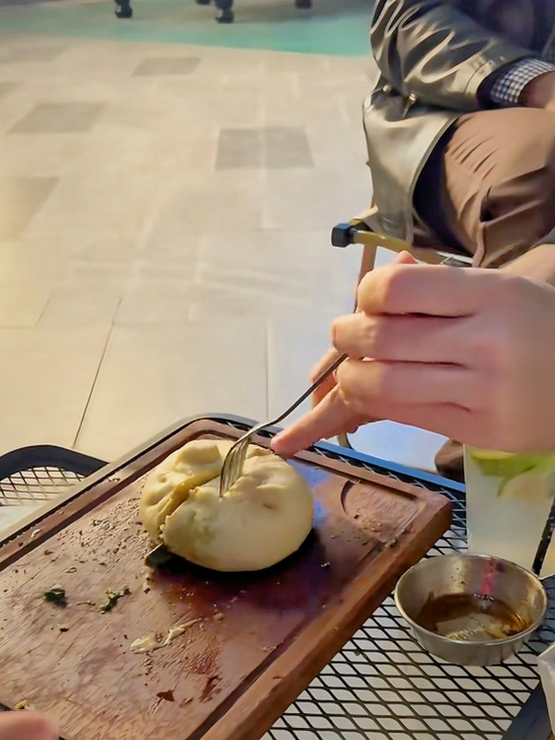 The first time I tried Chinese Baozi.