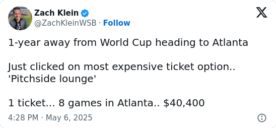 World Cup 2026: Hospitality Prices Shock Fans！
