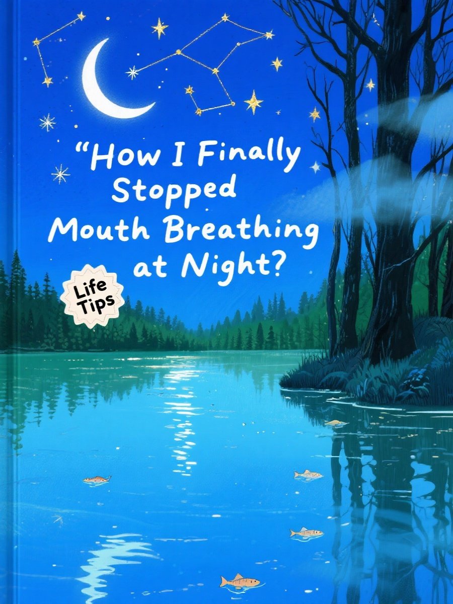 How I Finally Stopped Mouth Breathing at Night