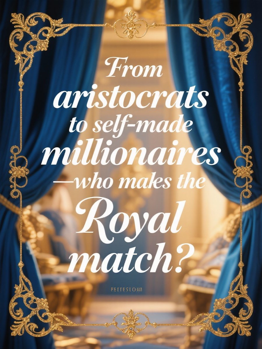 Do Royals Prefer Marrying into Wealthy Families?​👑💍