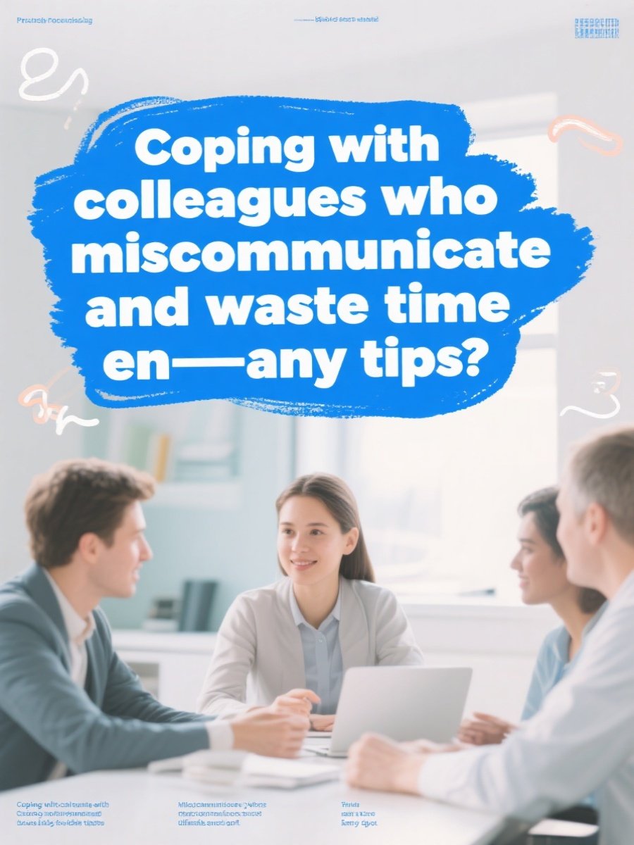 Strategies for Dealing with Annoying Colleagues​🤔💼