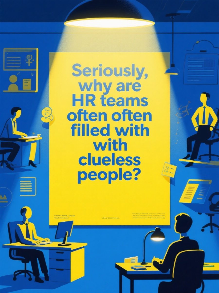 Why Does HR Seem to Attract Such Unqualified Individuals?​🤔💼