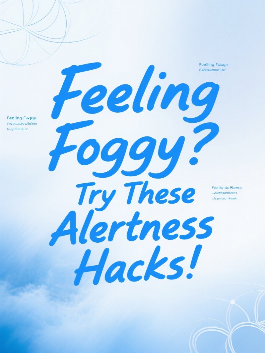 Feeling Foggy? Try These Alertness Hacks!