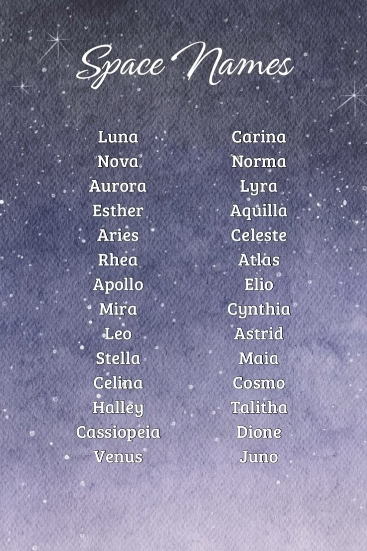 Space-Inspired Baby Names That Shine ✨