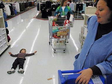 My 3-year-old melted down in the grocery store