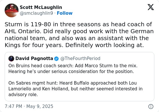 Bruins Eye Former Star for Head Coach Role