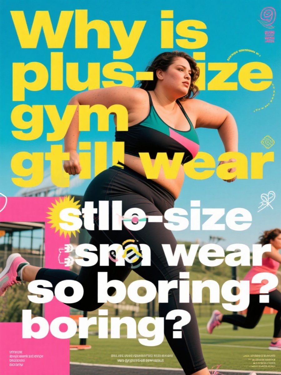 Why Is Plus-Size Gym Wear Still So Boring?