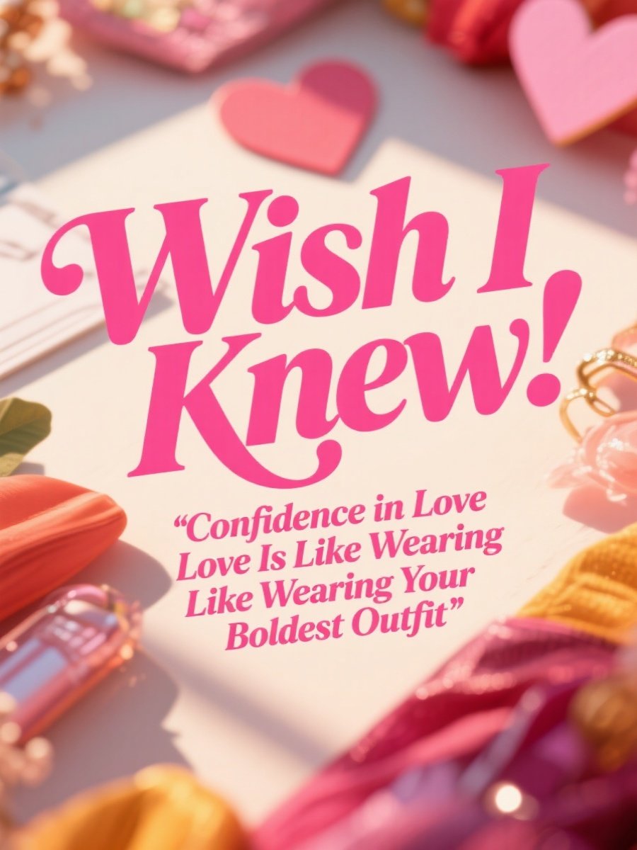 Wish I Knew: Confidence in Love Is Like Wearing Your Boldest Outfit