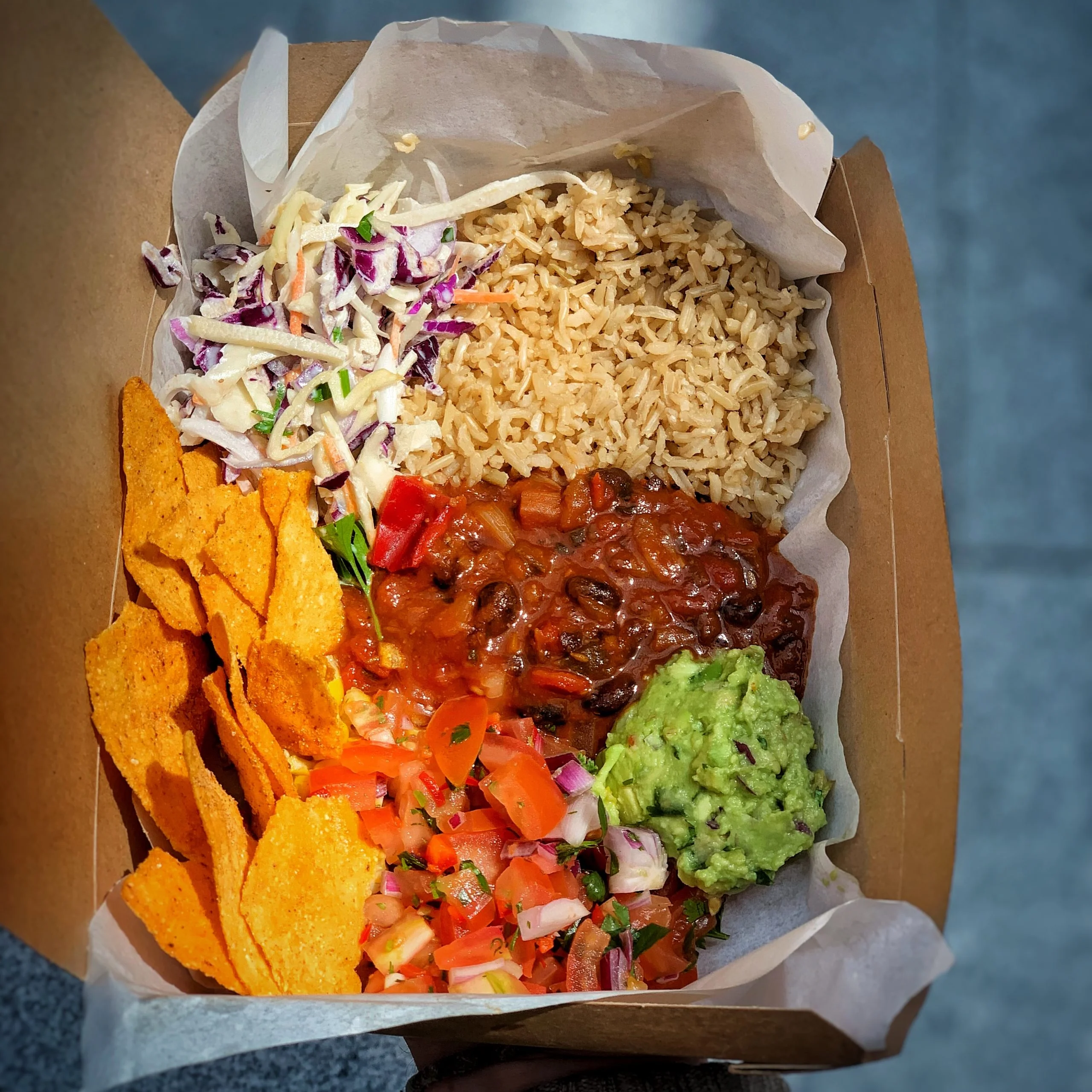 Useful advice: DO not try new thing as your work lunch.