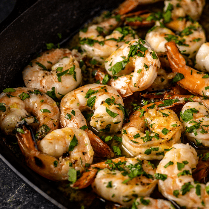 5-Minute Garlic Butter Shrimp That WOW My Friends 🍤✨