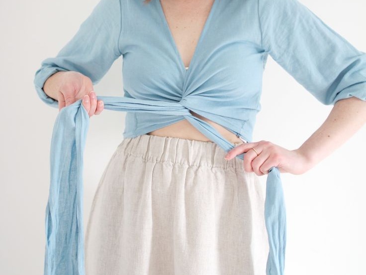 Why Does Tying a Wrap Top Always Feel Like Solving a Puzzle?