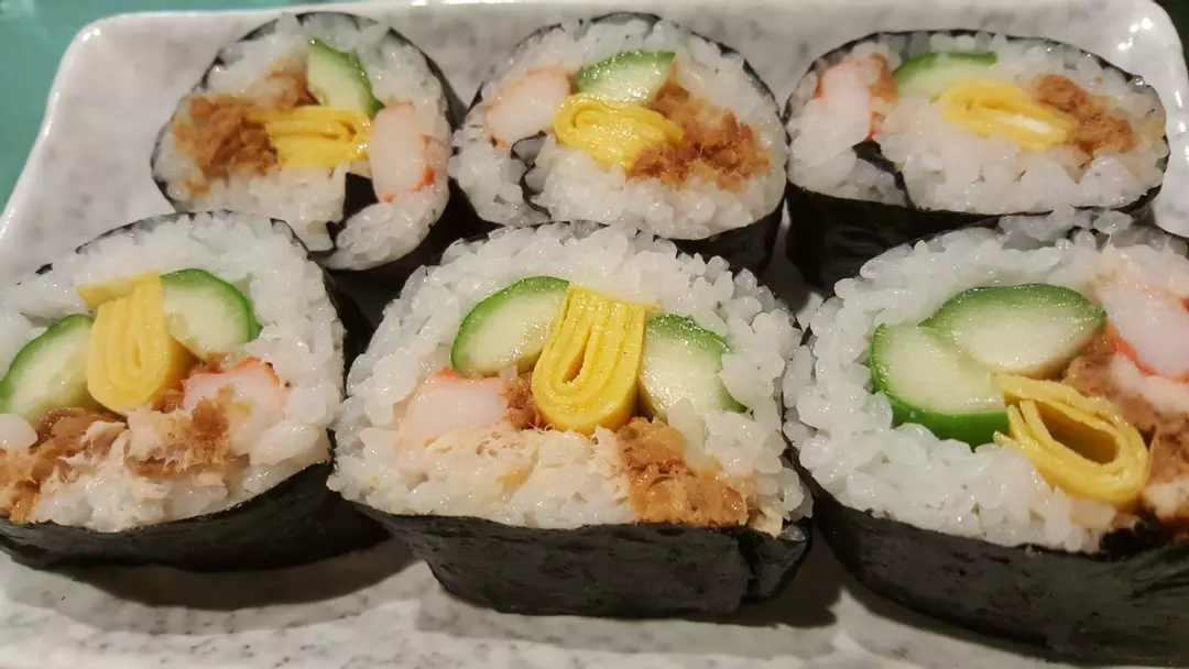 Rolling My Own Sushi at Home 🍣—Surprisingly Simple!
