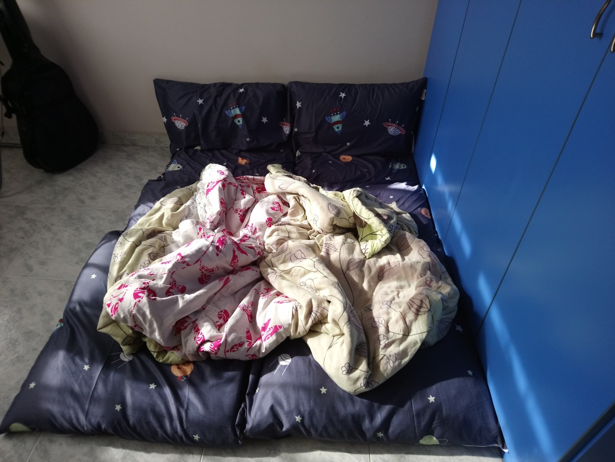 My Hacks for Sleeping Without a Bed