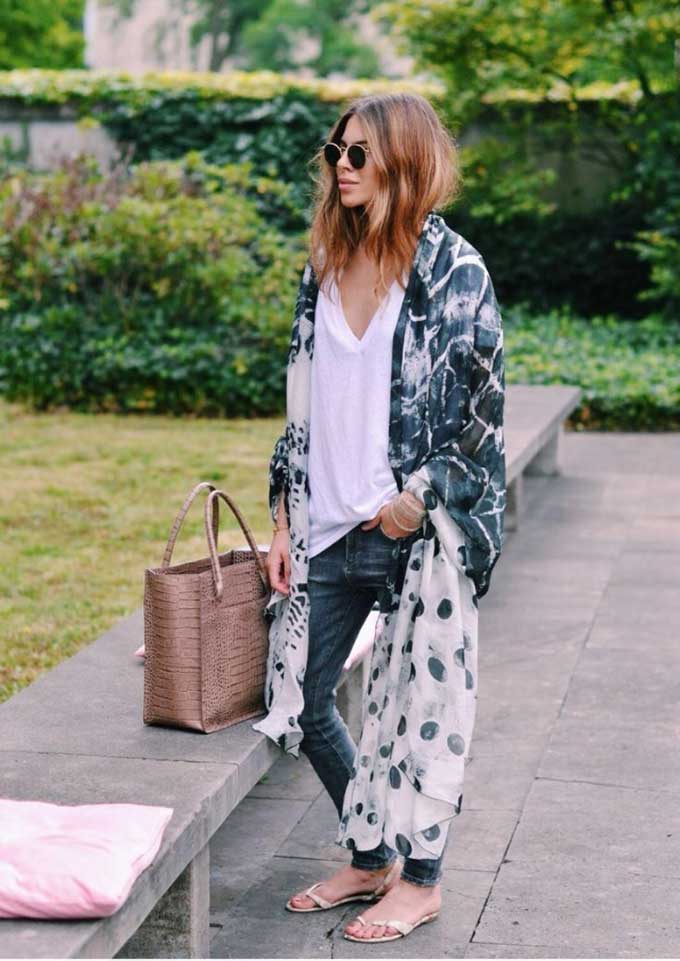 The Secret to Effortless Layering When It’s Too Hot for Coats