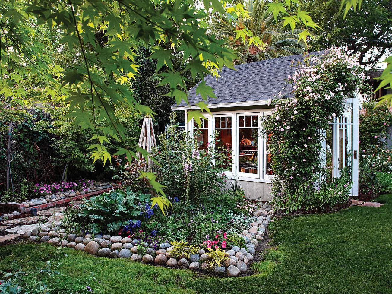 did i just turn my backyard into a secret garden paradise?