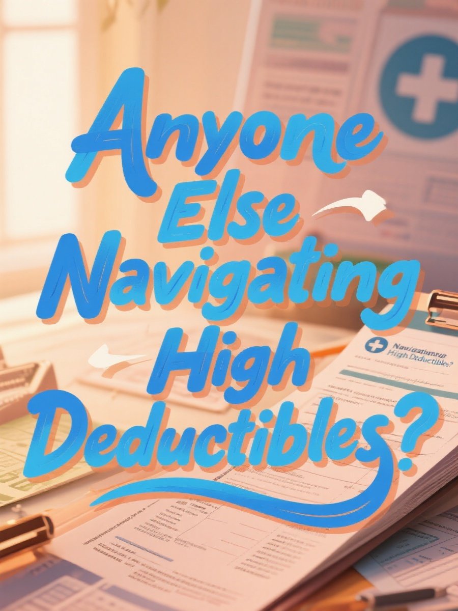 Anyone Else Navigating High Deductibles?