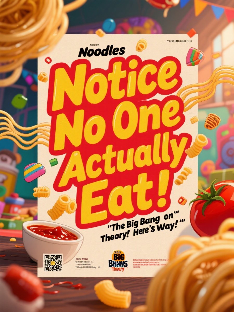 🍜 Ever Notice No One Actually Eats on The Big Bang Theory? Here’s Why.