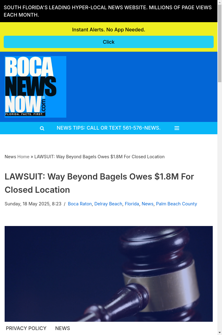 Bagel Shop Drama: $1.8M Bill After Closing