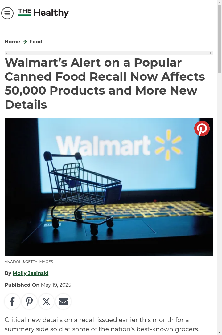Walmart’s Baked Beans Recall Drama