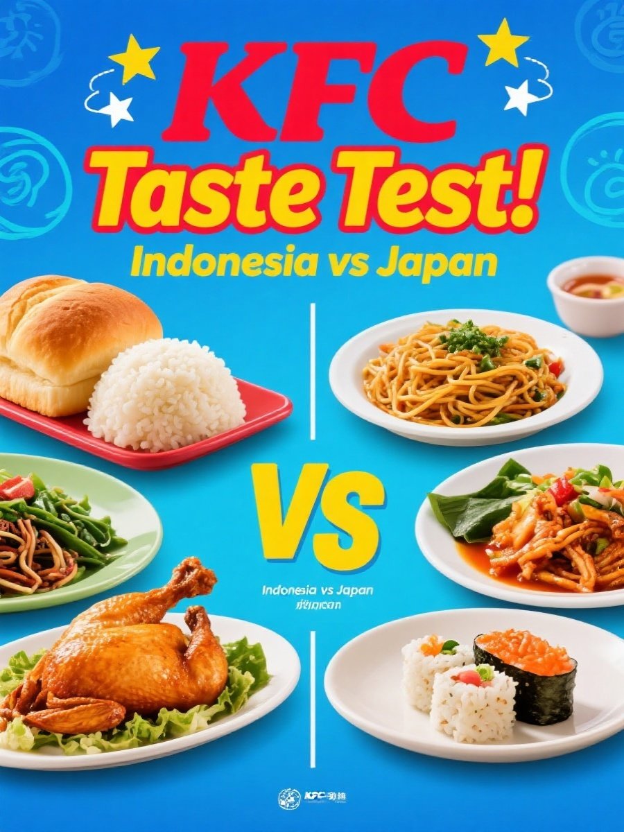 🍗✨ KFC Taste Test: Indonesia vs Japan