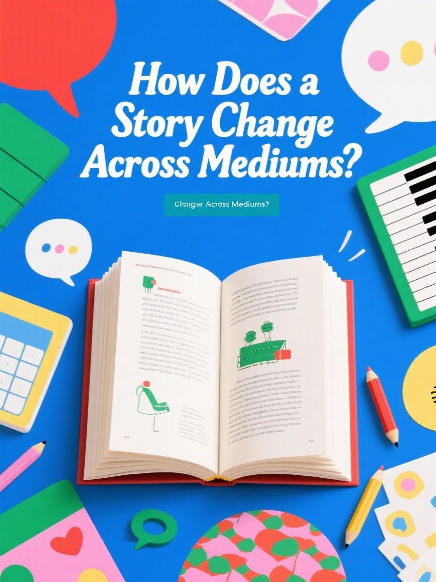 How Does a Story Change Across Mediums?