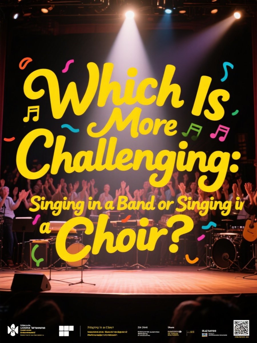 Which Is More Challenging: Singing in a Band or Singing in a Choir?