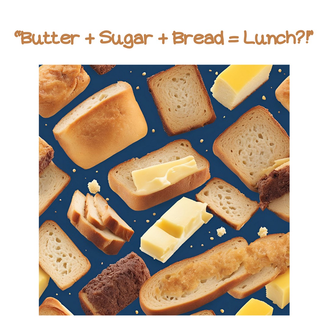 🍞 Sugar Sandwiches for Lunch?! The 1950s Were Wild…