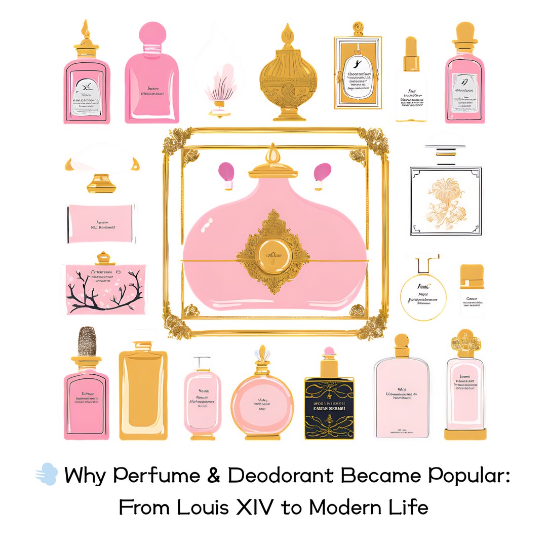 💨 Why Perfume & Deodorant Became Popular: From Louis XIV to Modern Life