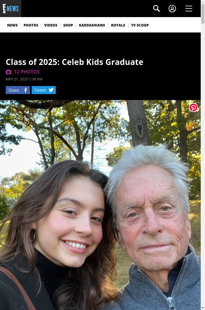 Celeb Kids Are Tossing Their Caps!