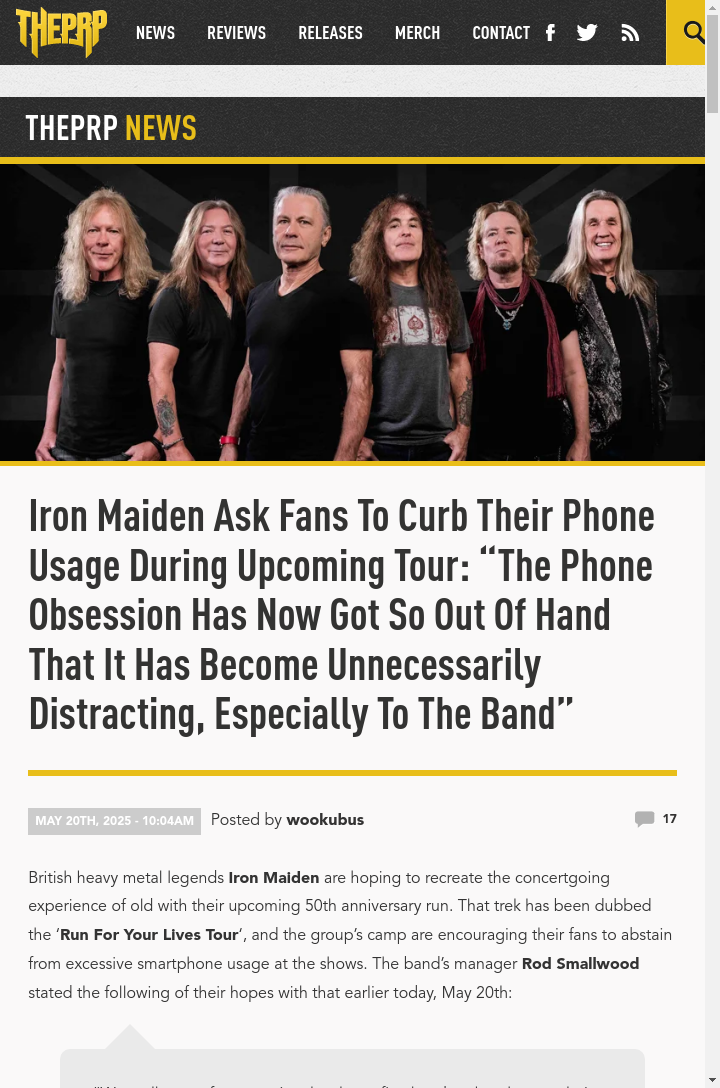 Phones Down at Concerts: Yay or Nay?