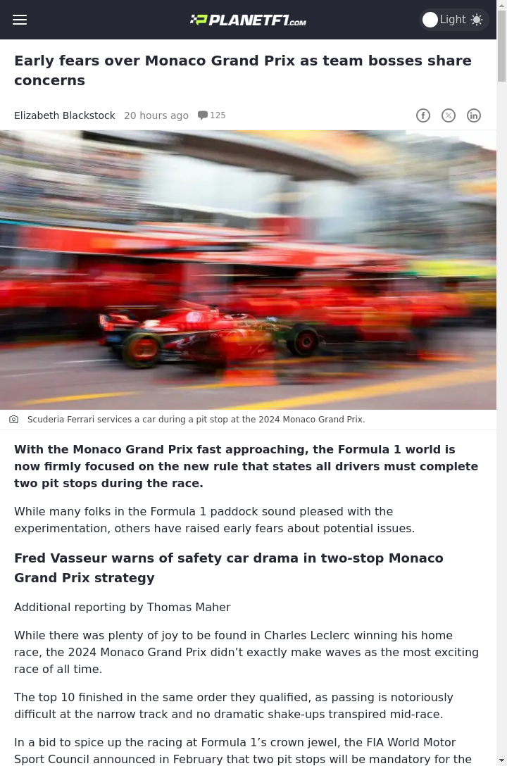 Monaco Two-Stop Rule: Genius or Chaos?