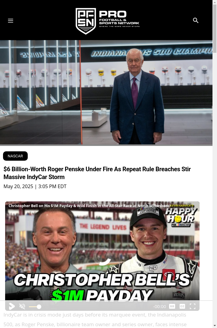 Penske’s Power Play: Fair or Foul?