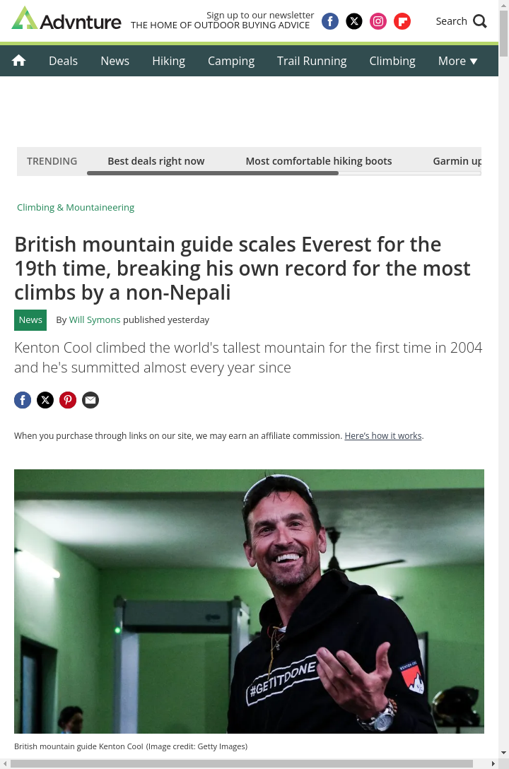 19 Times Up Everest?! This Brit’s Wild Streak