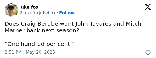 Should the Leafs Keep Marner & JT Together?
