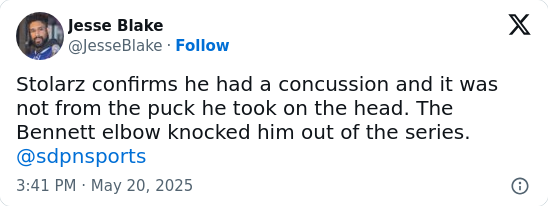 Stolarz Speaks Out: Was Bennett’s Elbow Dirty?