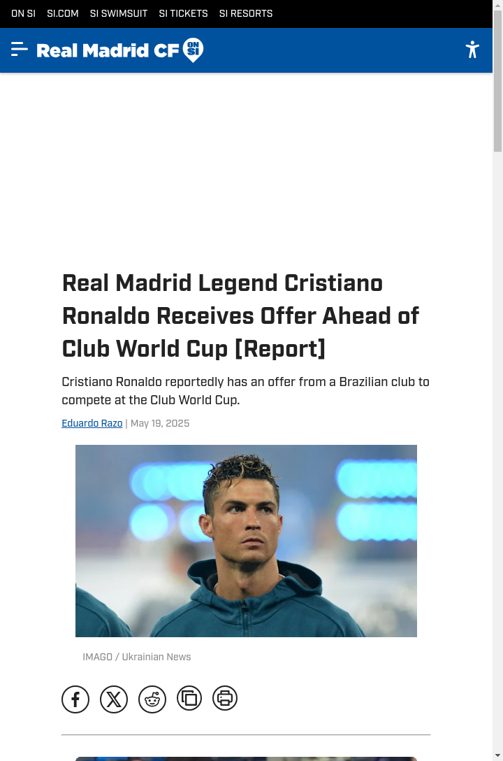 CR7 to Brazil? Club World Cup Rumors Heat Up